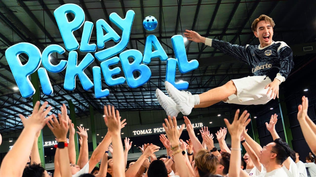 Play Pickleball official music video cover